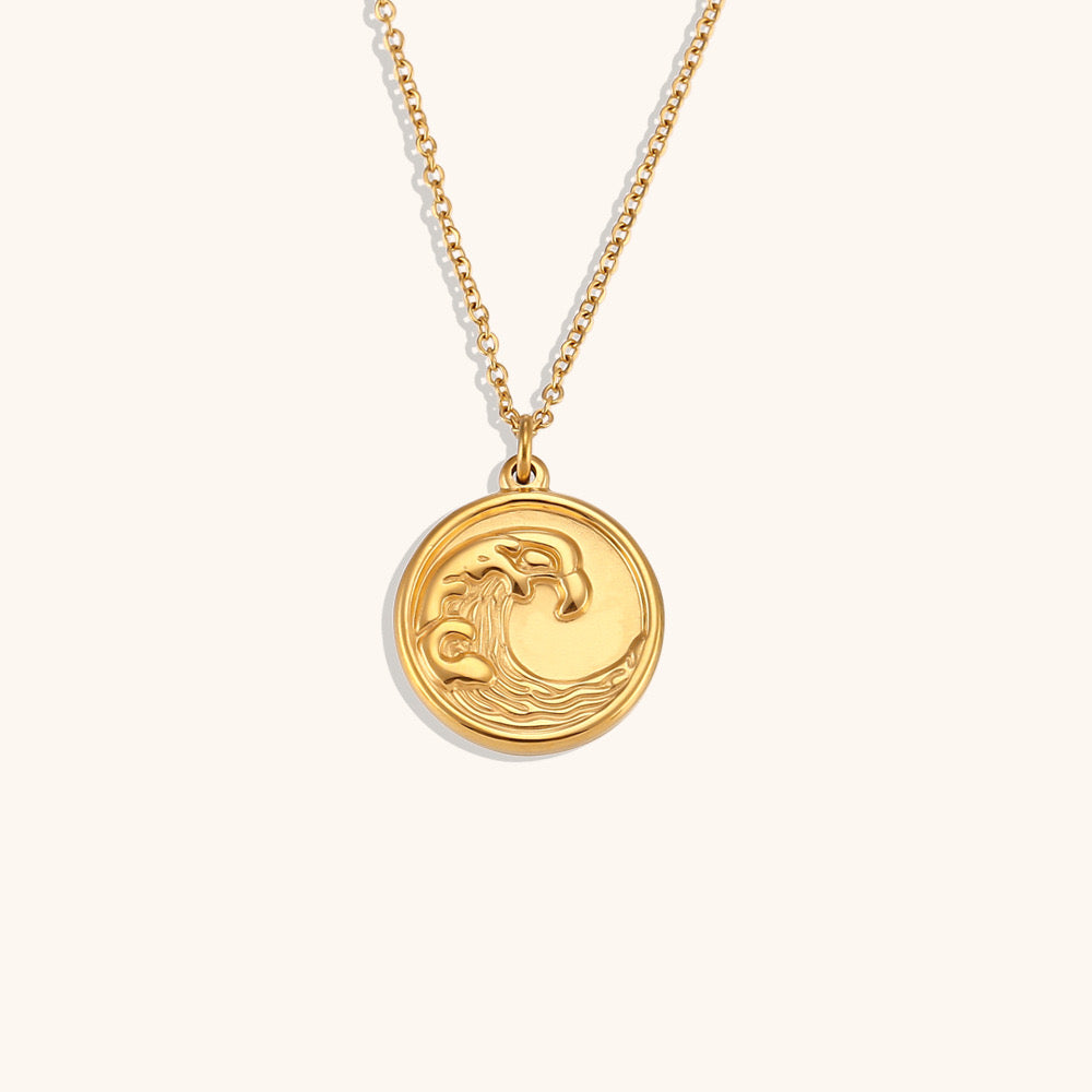 Alayah Wave of the ocean necklace