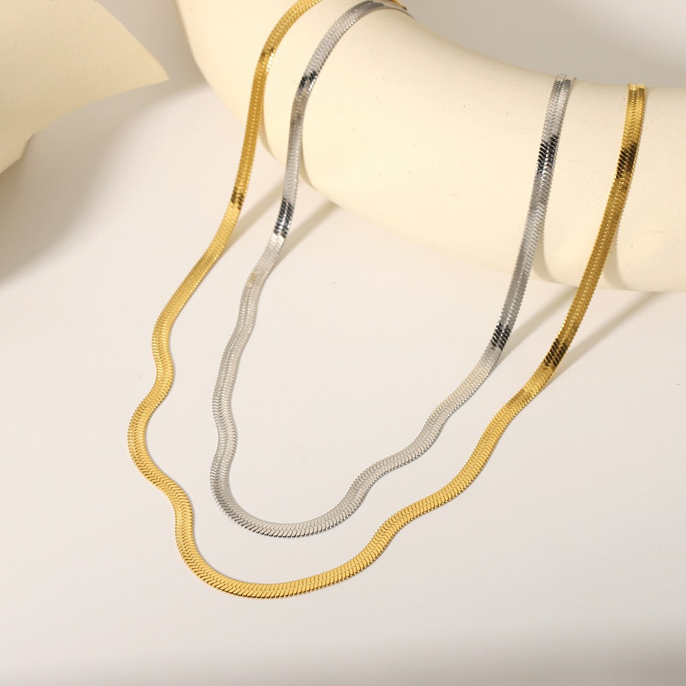 Andrea Classic snake necklaces