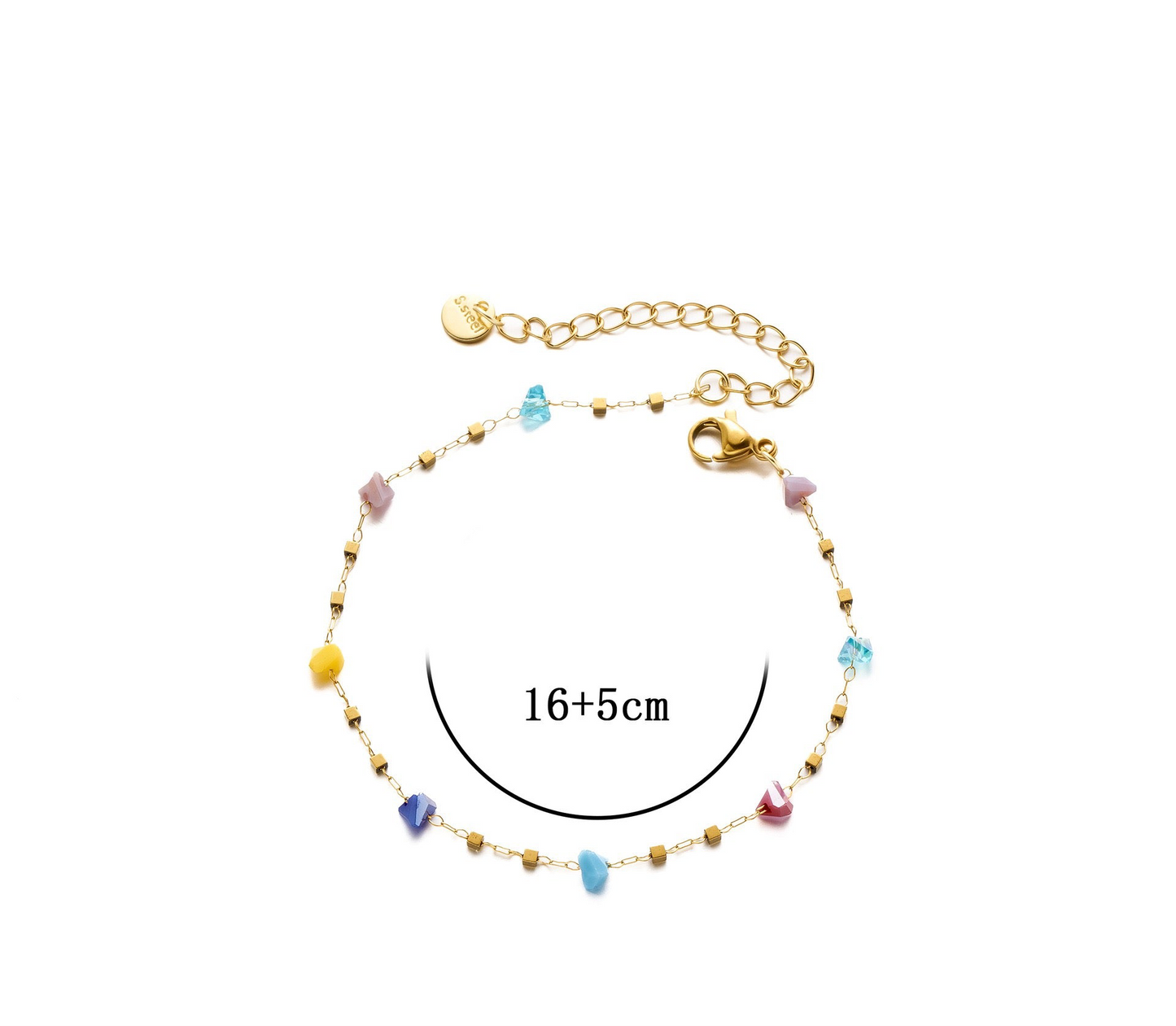 Rainbow stone set