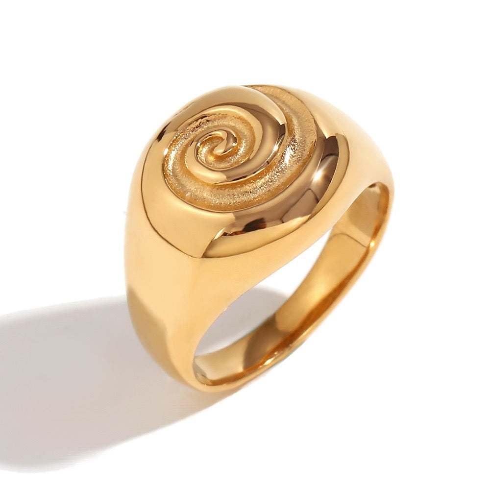 Sakura swirl rings