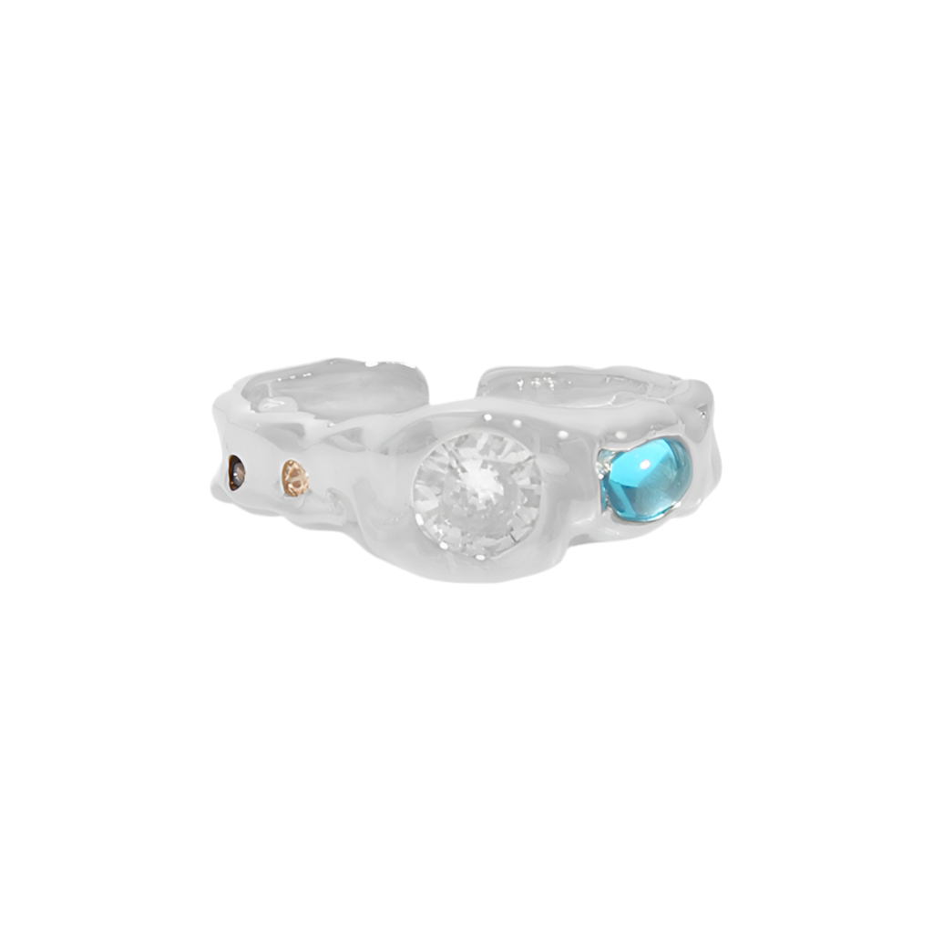 Simpson Blue eye ring