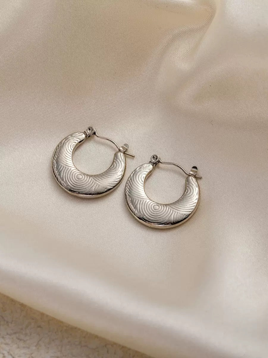 Stainless steel classic hoops