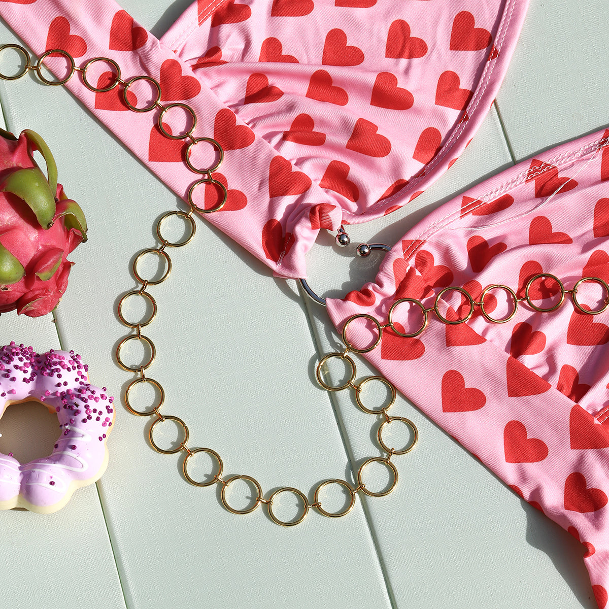 Hoop waist chain