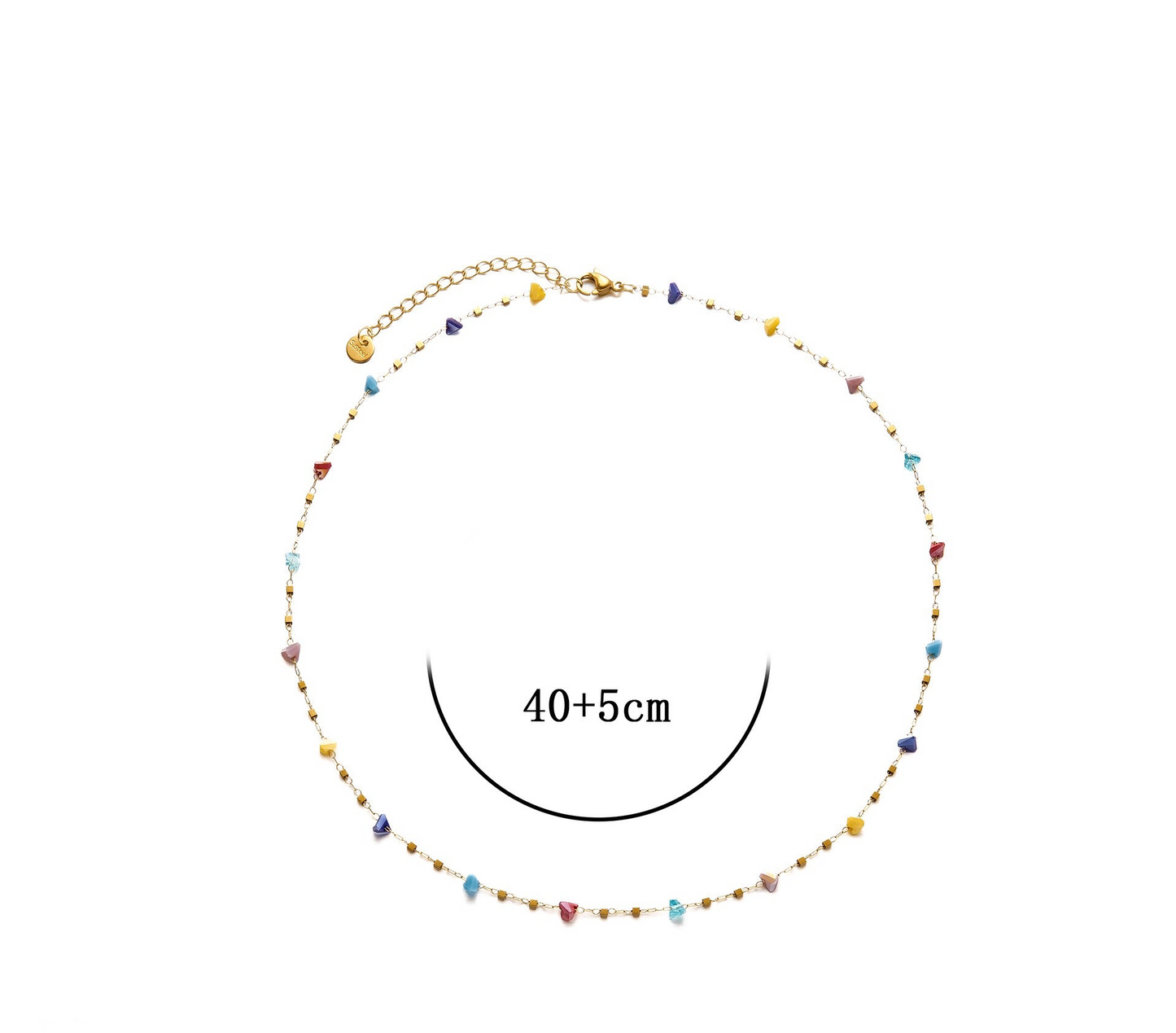 Rainbow stone set