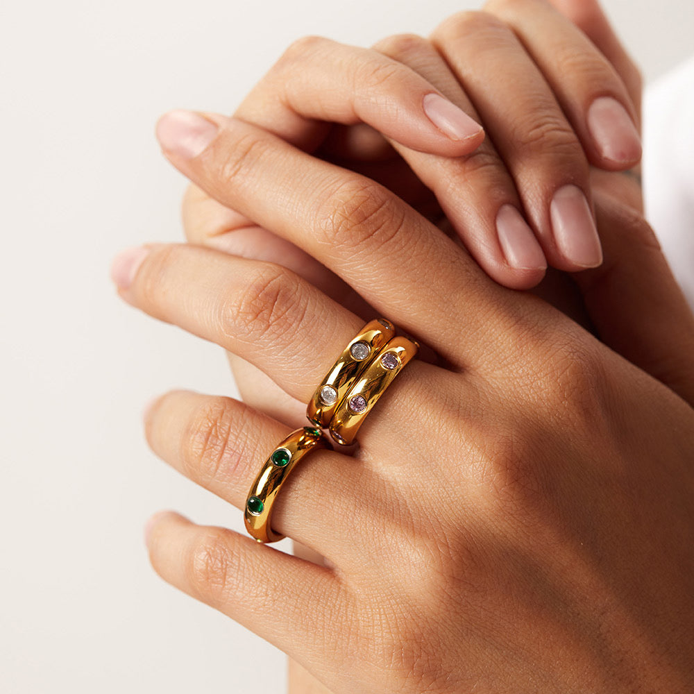 Selah Rock band stone rings