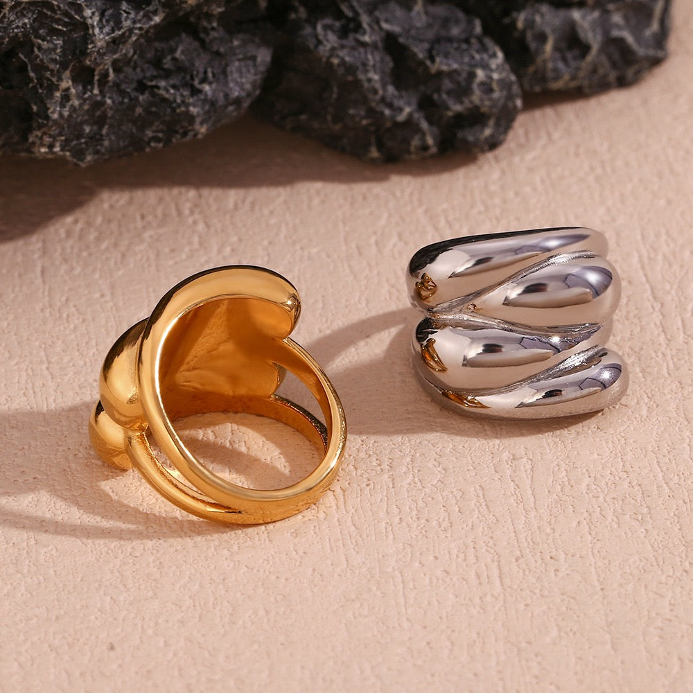 Arlington Stack thick rings