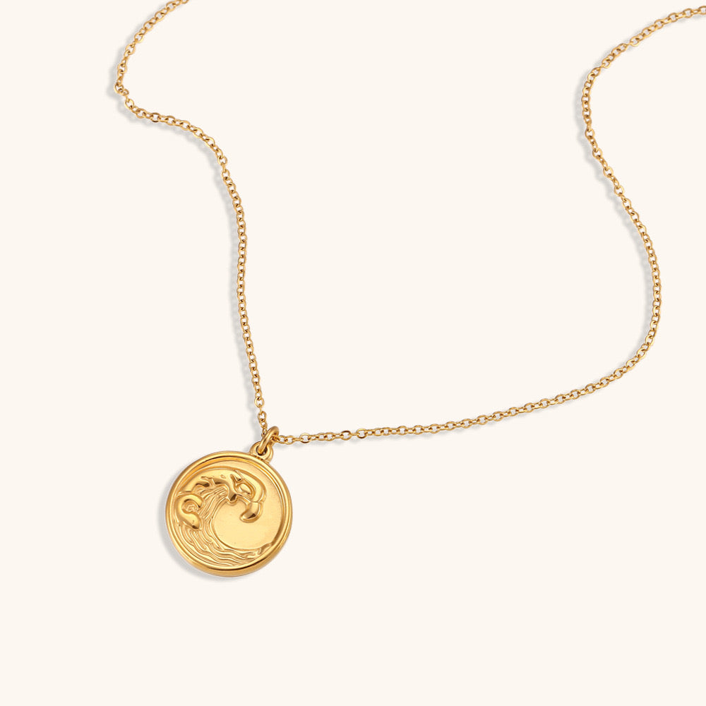 Alayah Wave of the ocean necklace