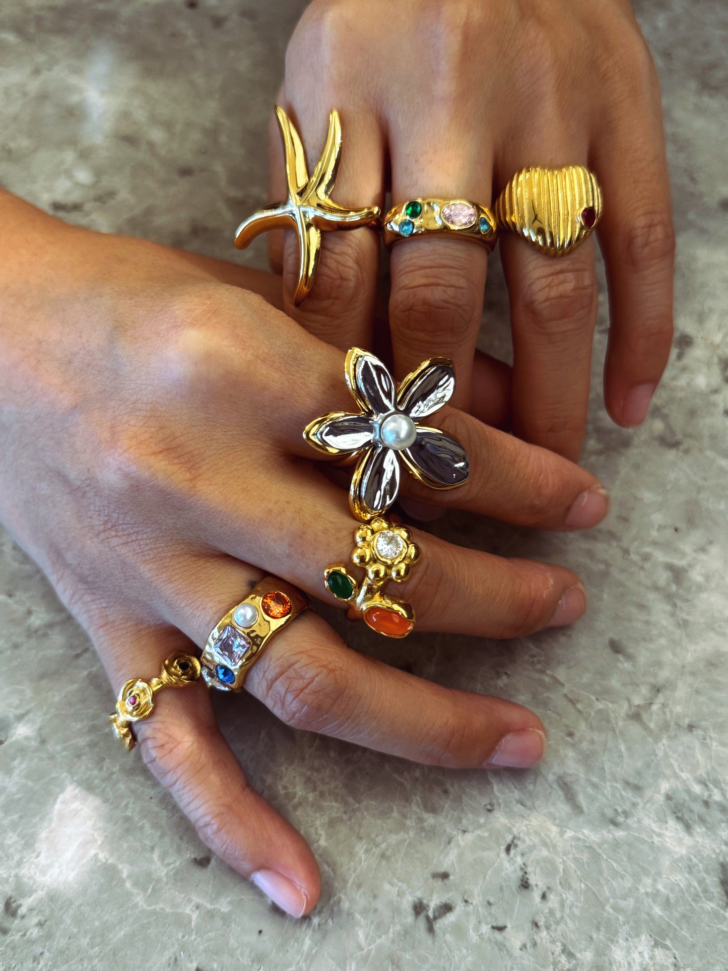 Athena Bondi sea star collection