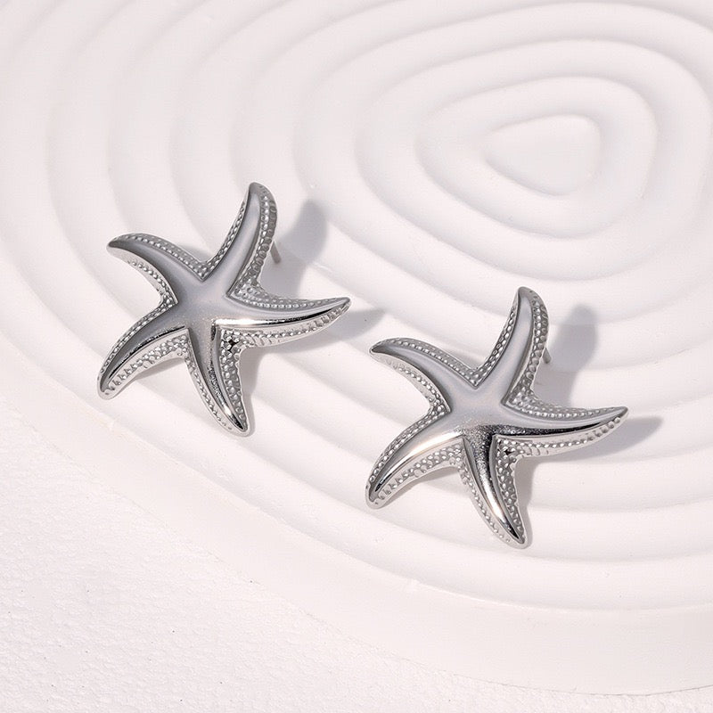 Natalie starfish earrings