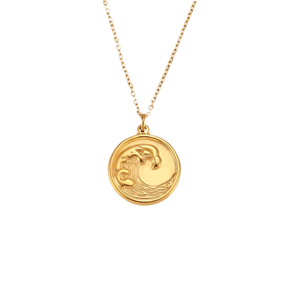 Alayah Wave of the ocean necklace