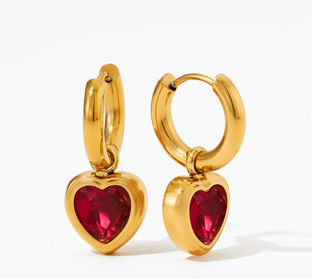 Red heart set
