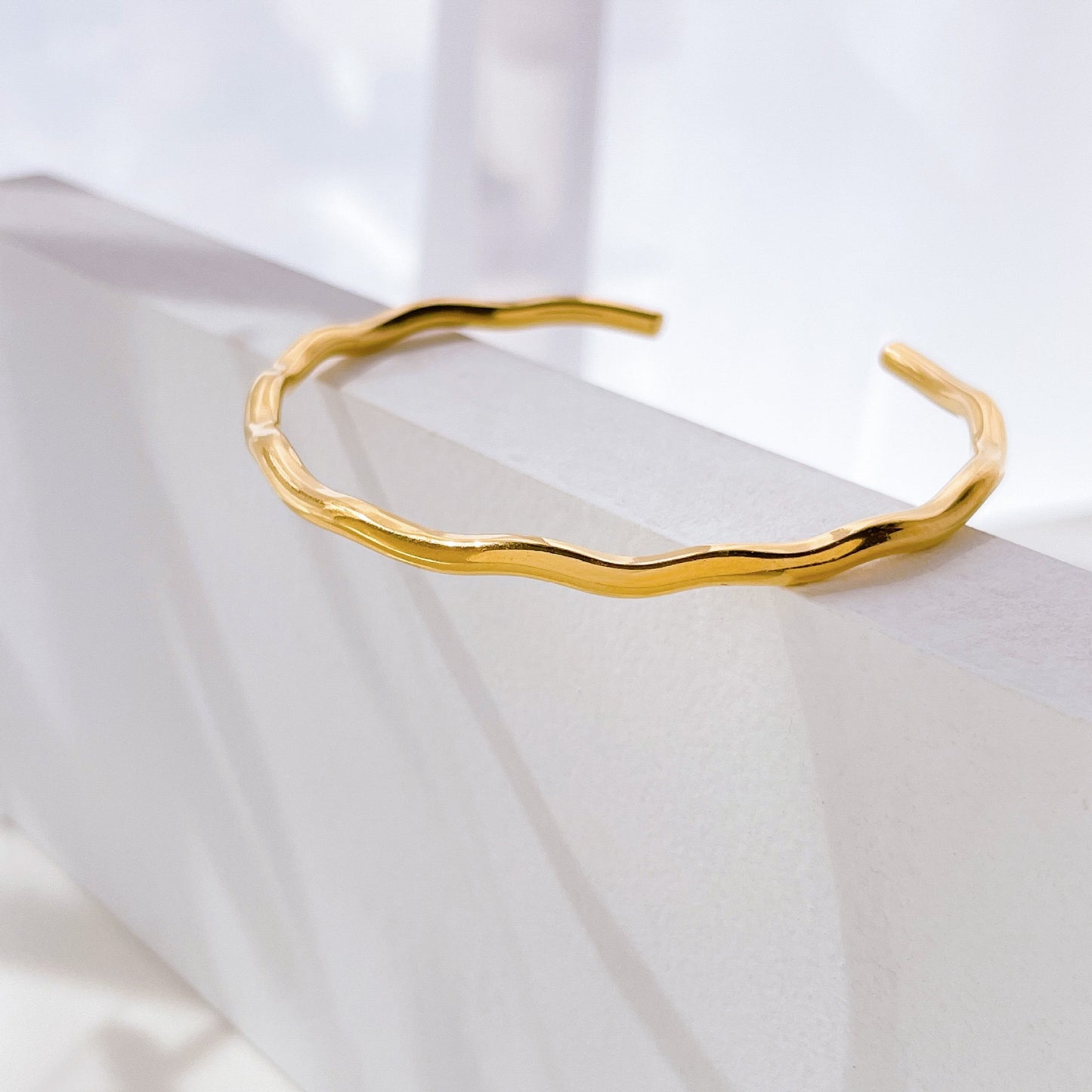 Tiny wave bangles