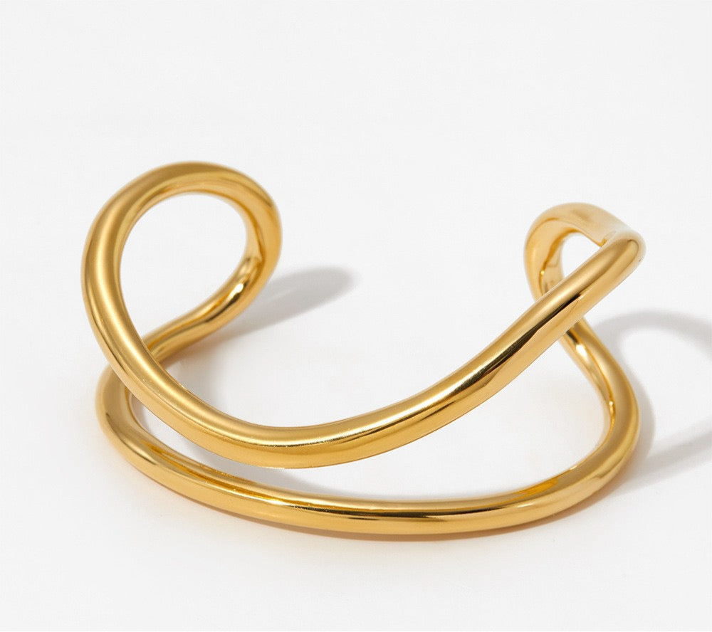 Open layer bangles