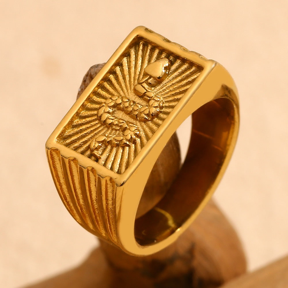 Dolita Sunny snake ring