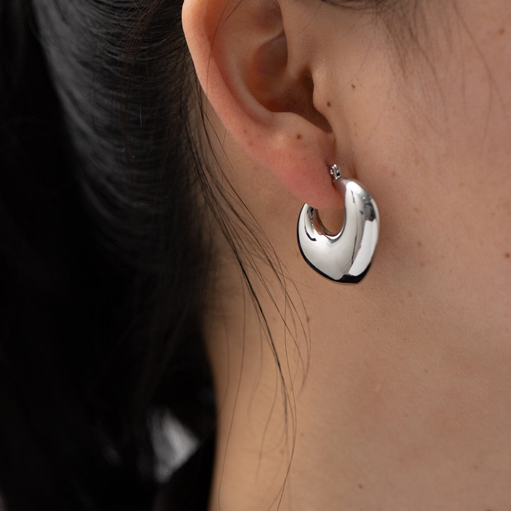 Katrina Stainless steel hoops collection