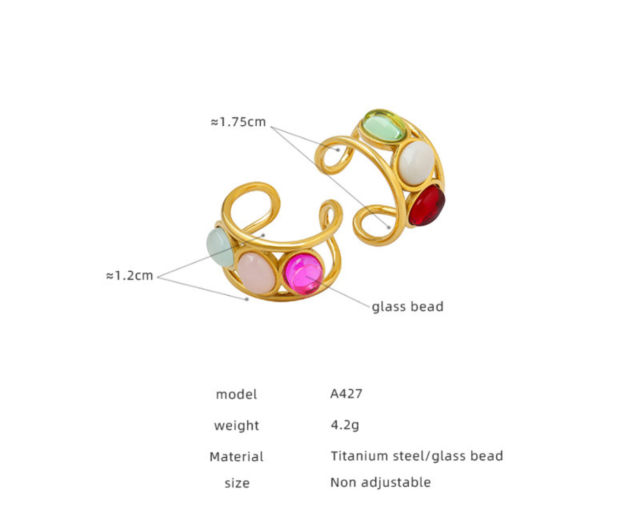 Darcy stone rings
