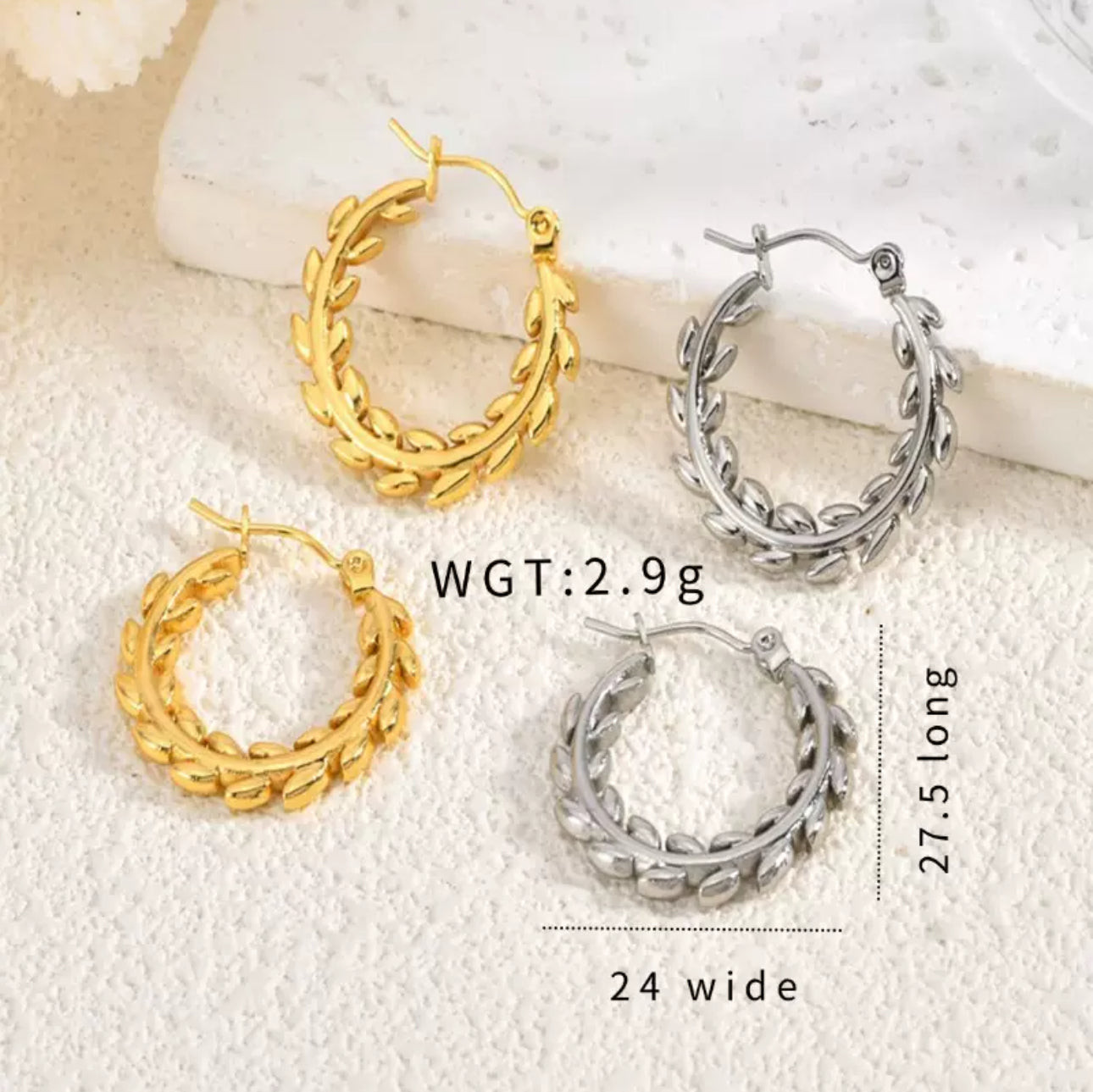 Classic Emma hoops