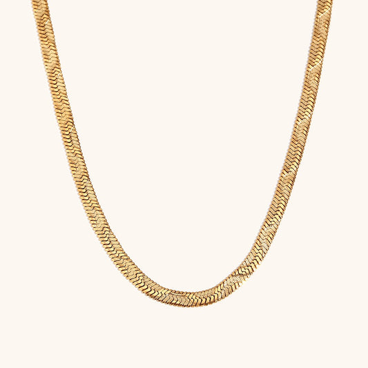 Water shine chain necklace
