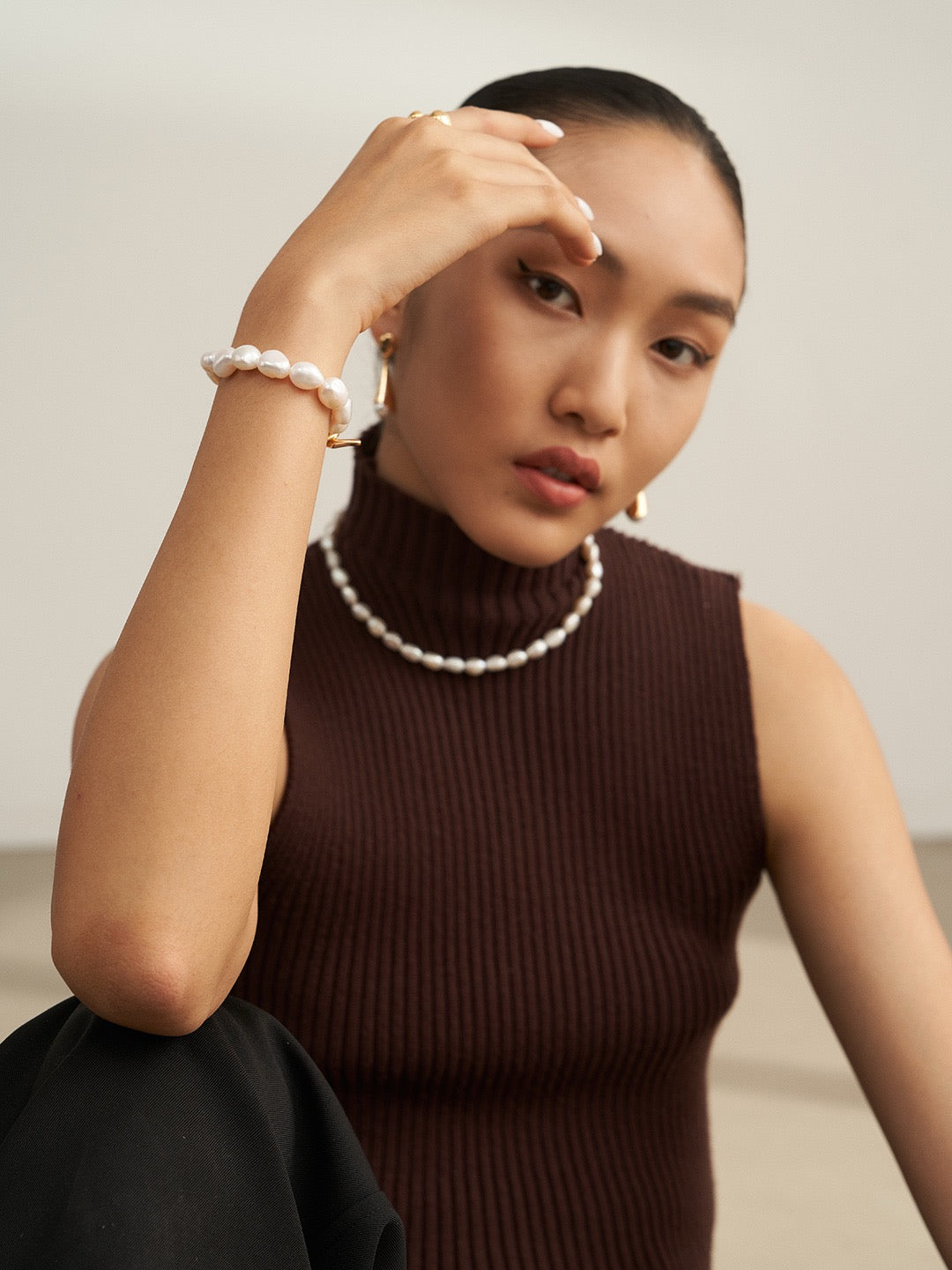 Santiago Baroque pearl bracelet