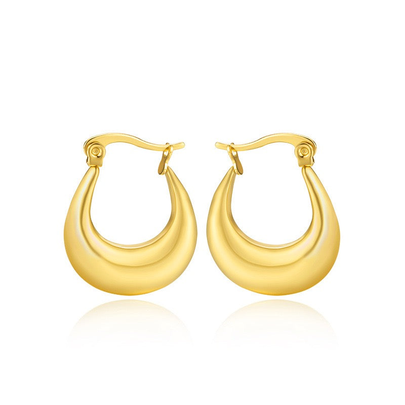 Small Round dainty hoops
