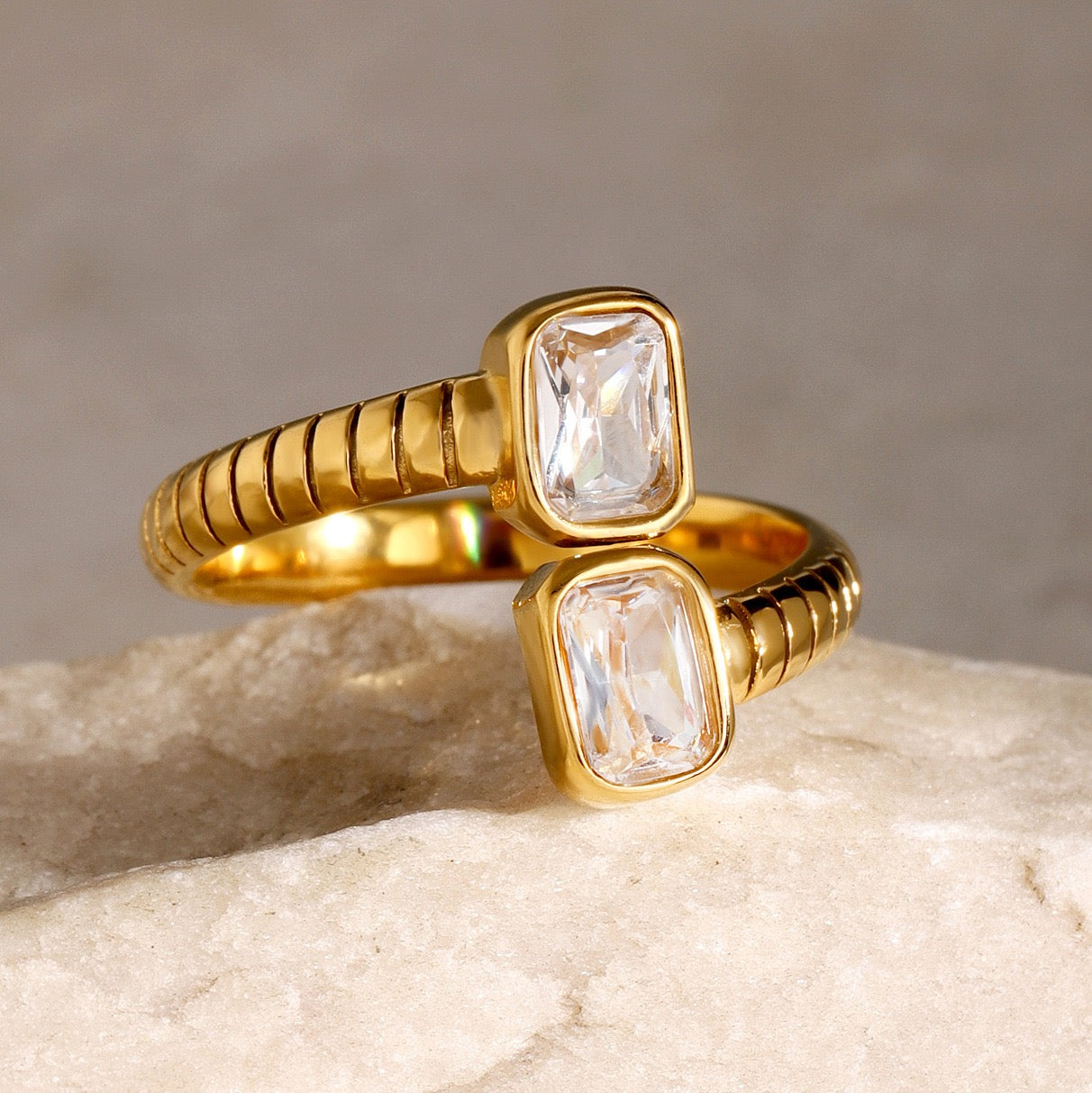 Somnus double star rings