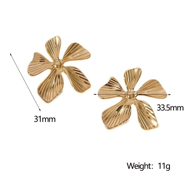 Emma flower earrings