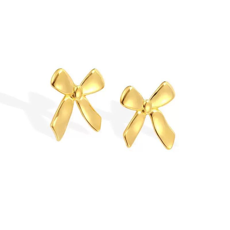 Dana bow earrings