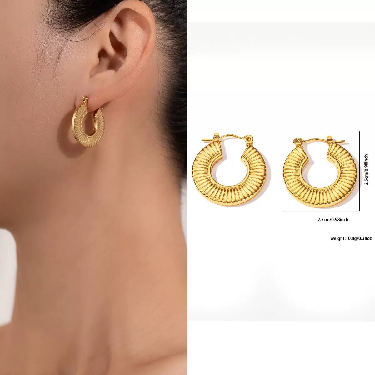 Round wave hoops