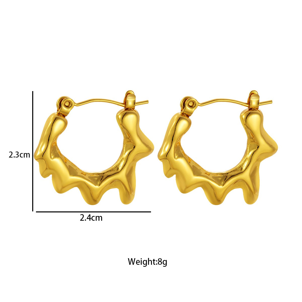 Melting snow hoops