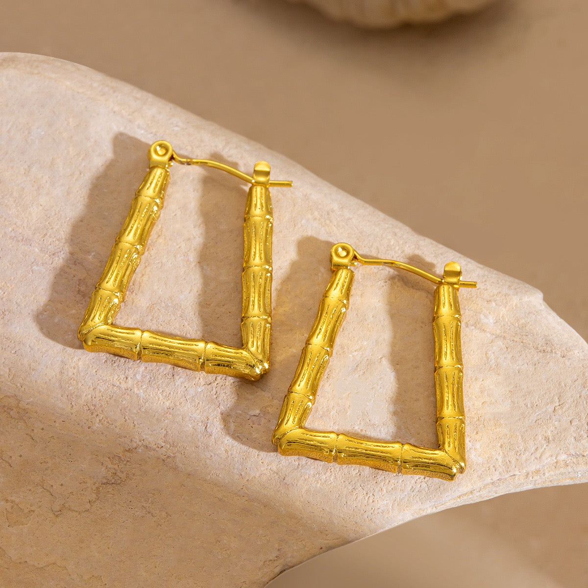 Banboo square hoops