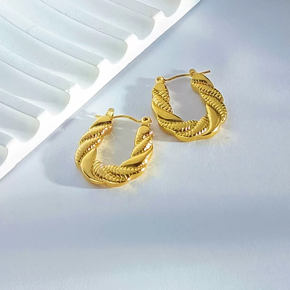 Classic braid hoops