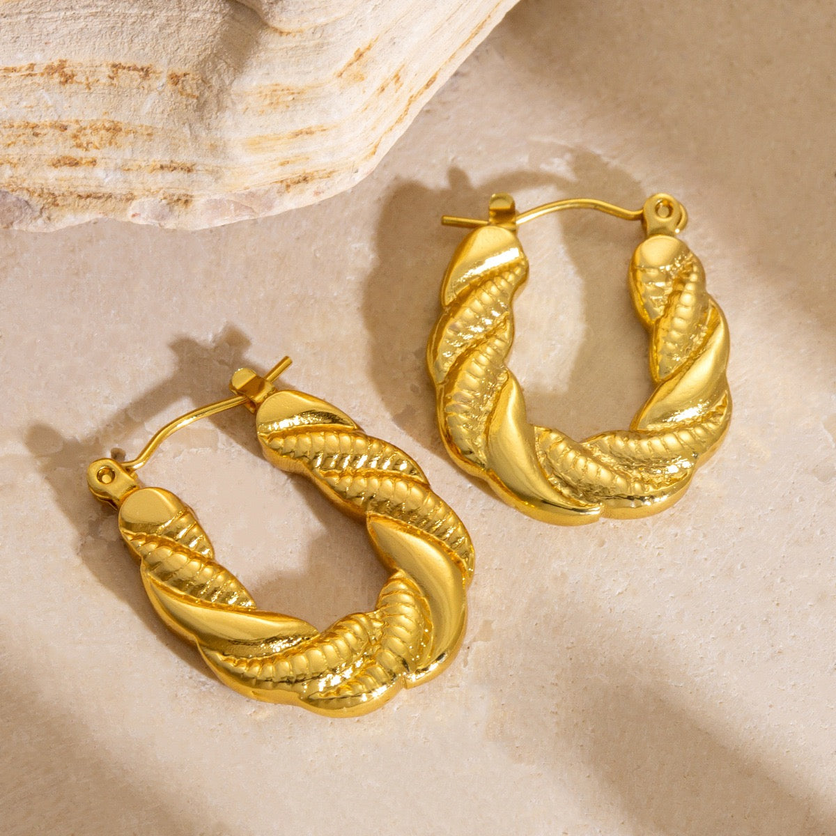 Classic braid hoops