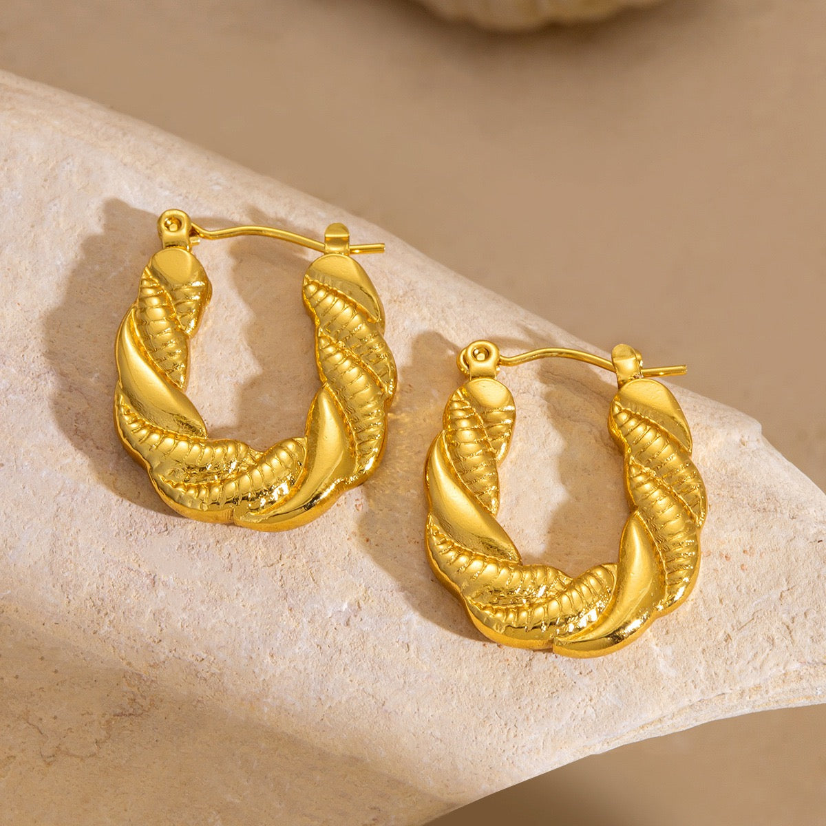 Classic braid hoops