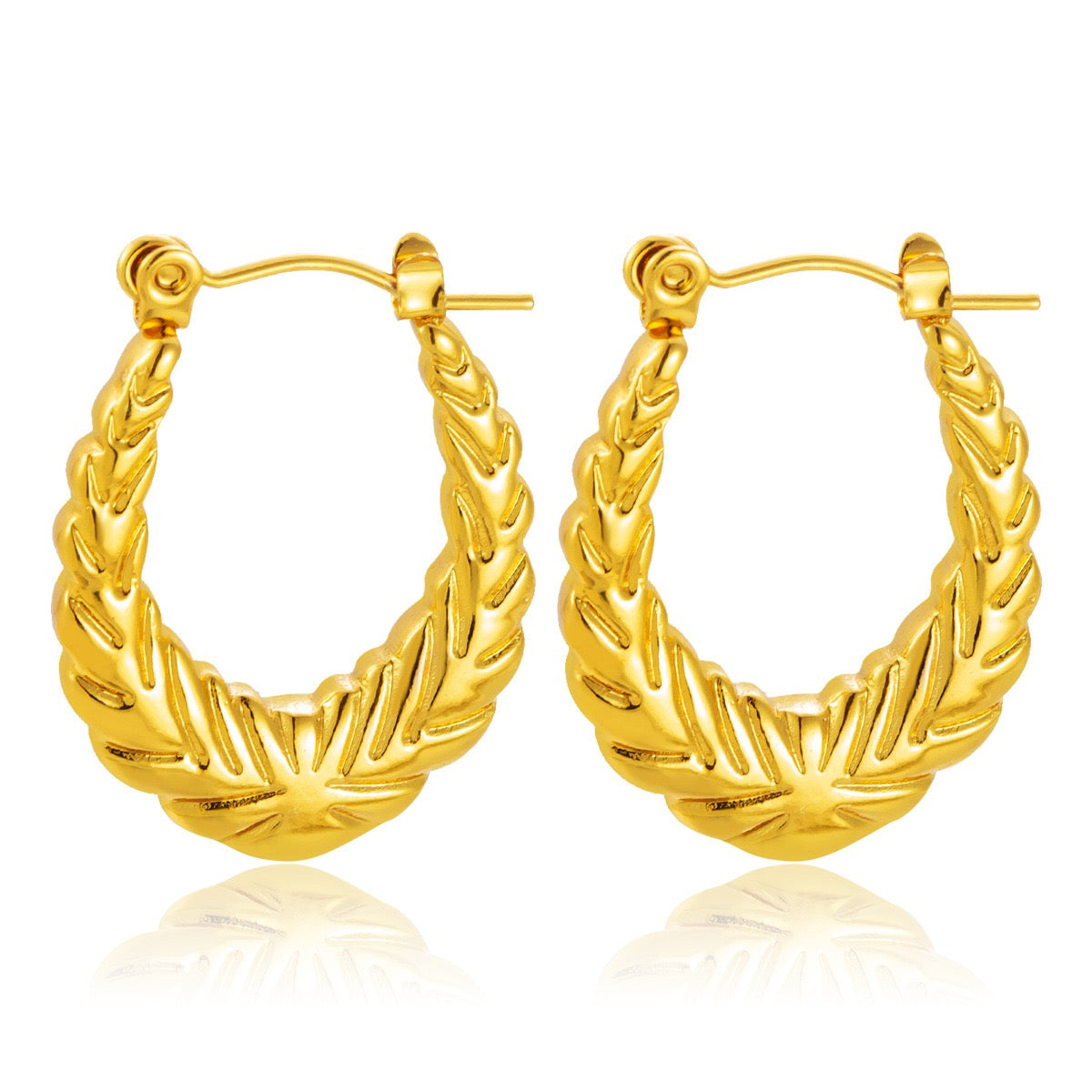 Ivy oval hoops