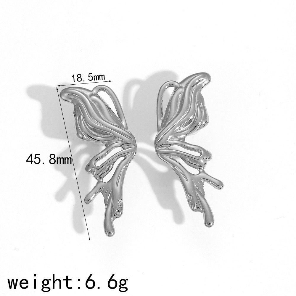 Butterfly earrings