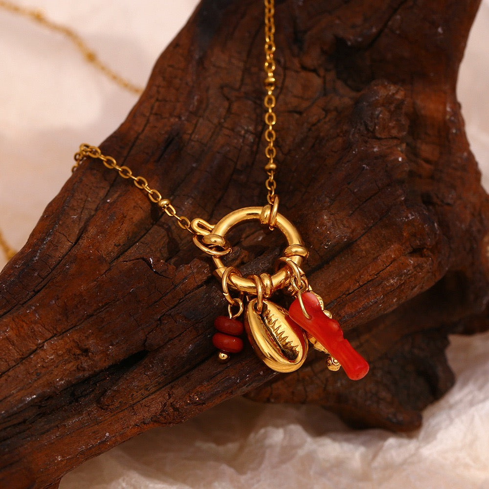 Charm chains necklace