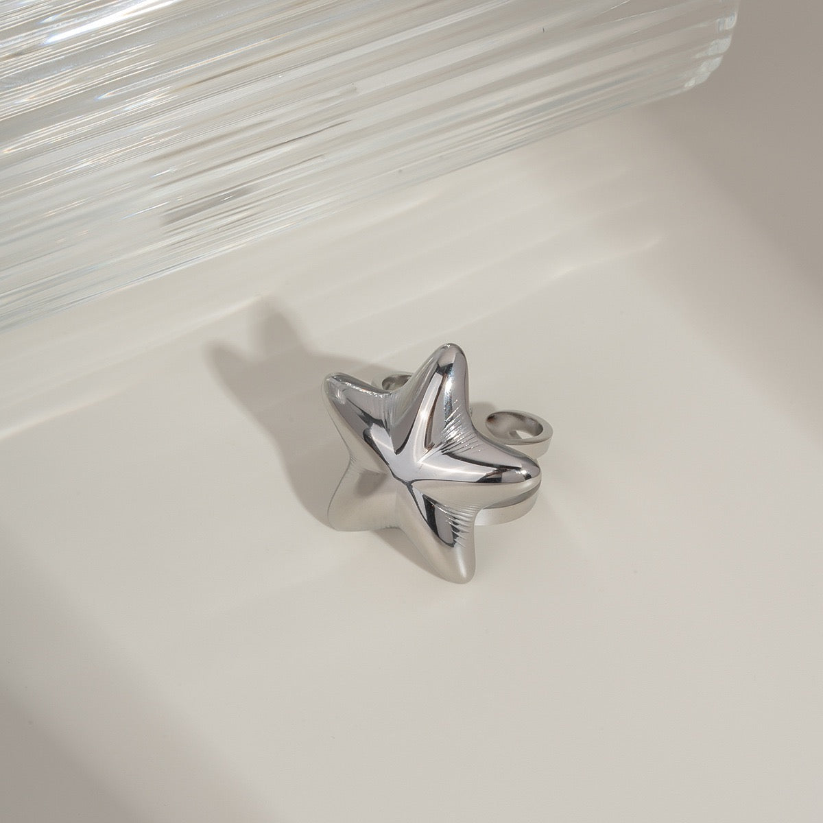 Shining star rings