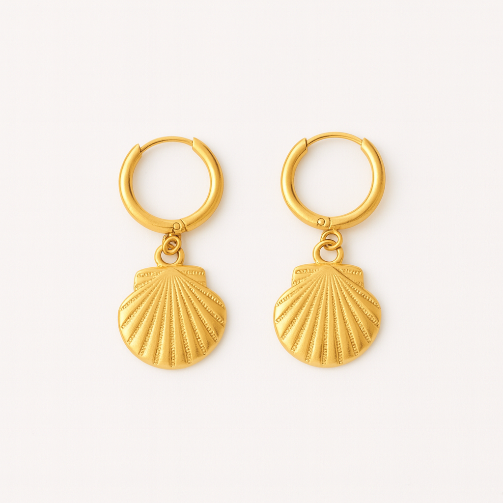 Plain shell classic hoops