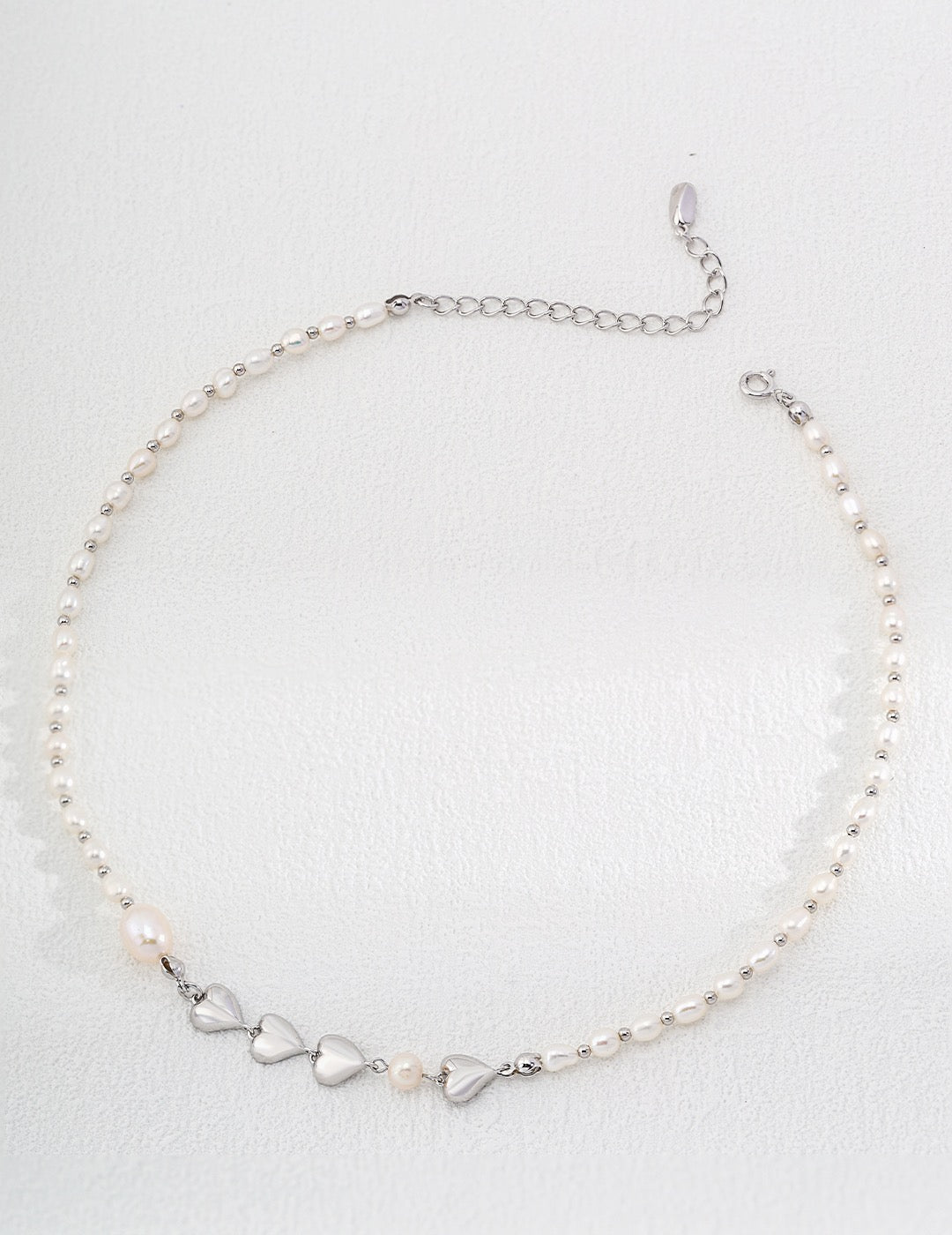 Hearty Pearl necklace
