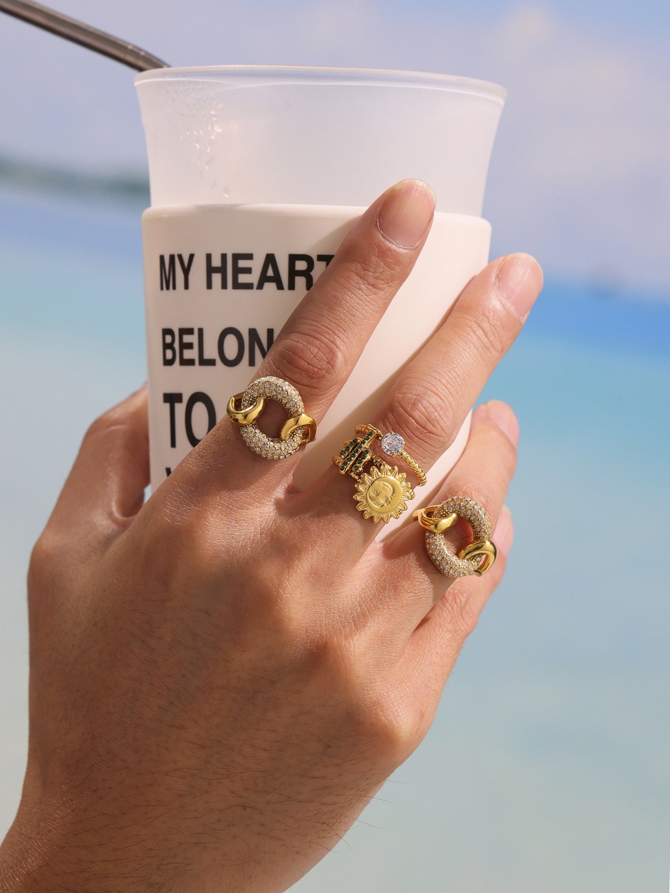 Cactus sun rings