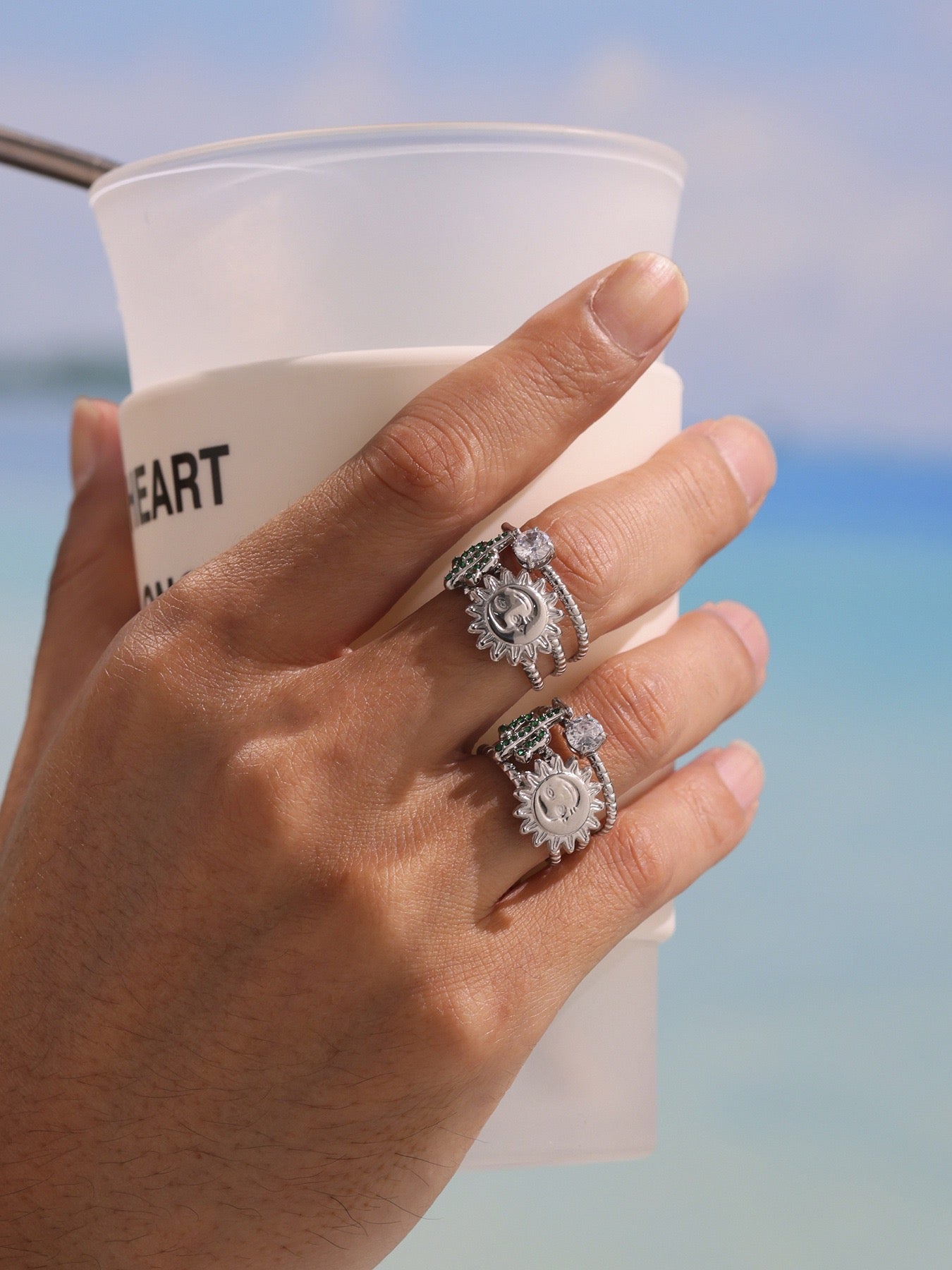 Cactus sun rings