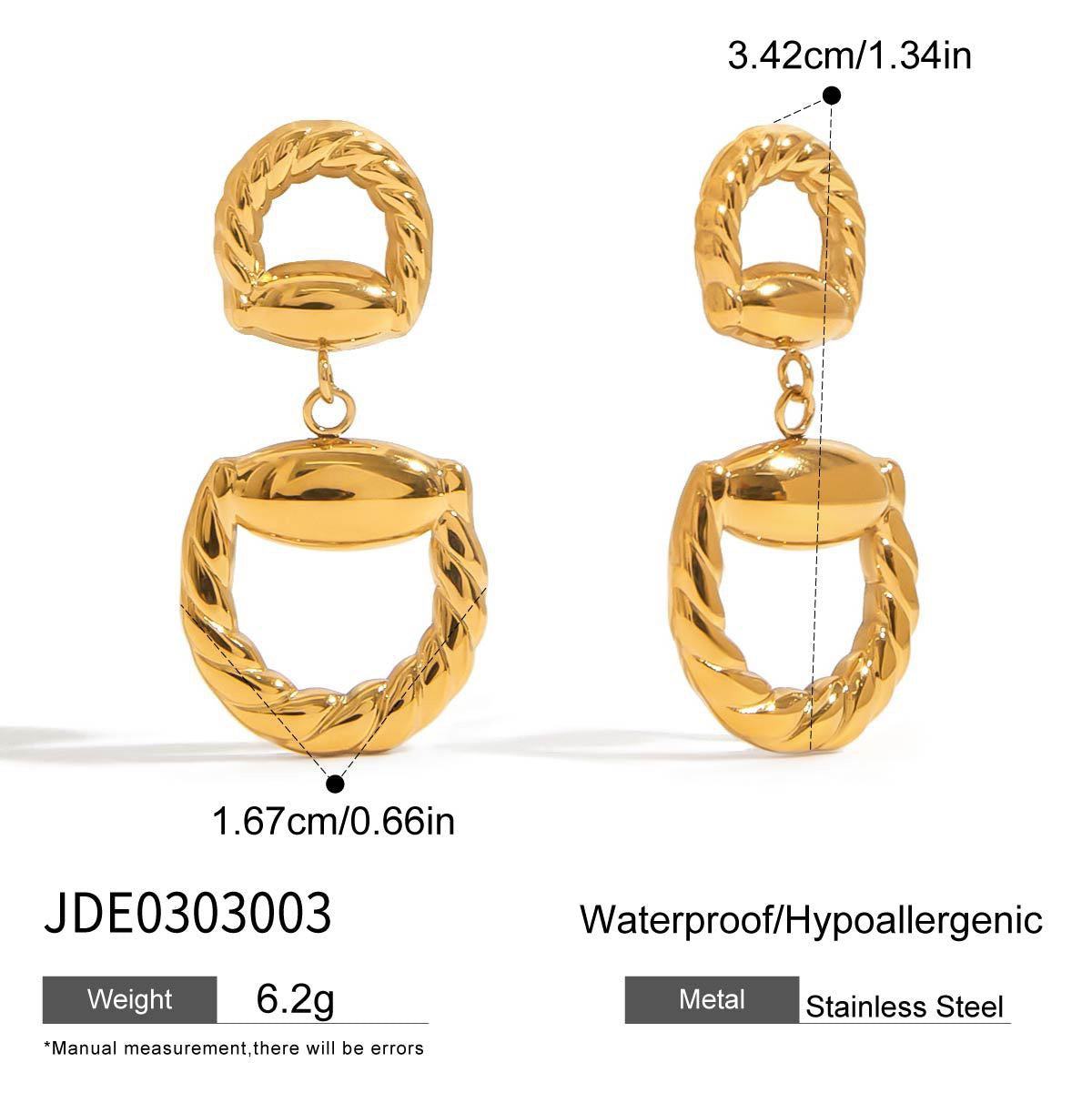 Horseshoe earrings