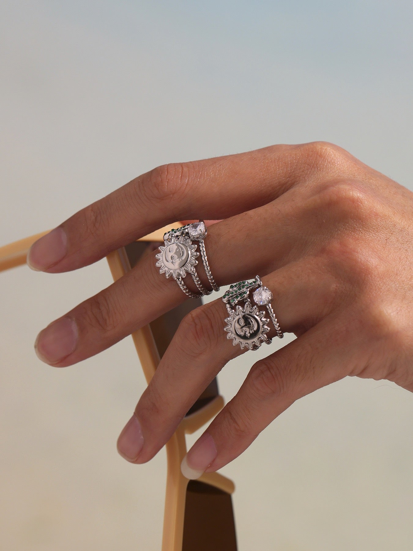 Cactus sun rings