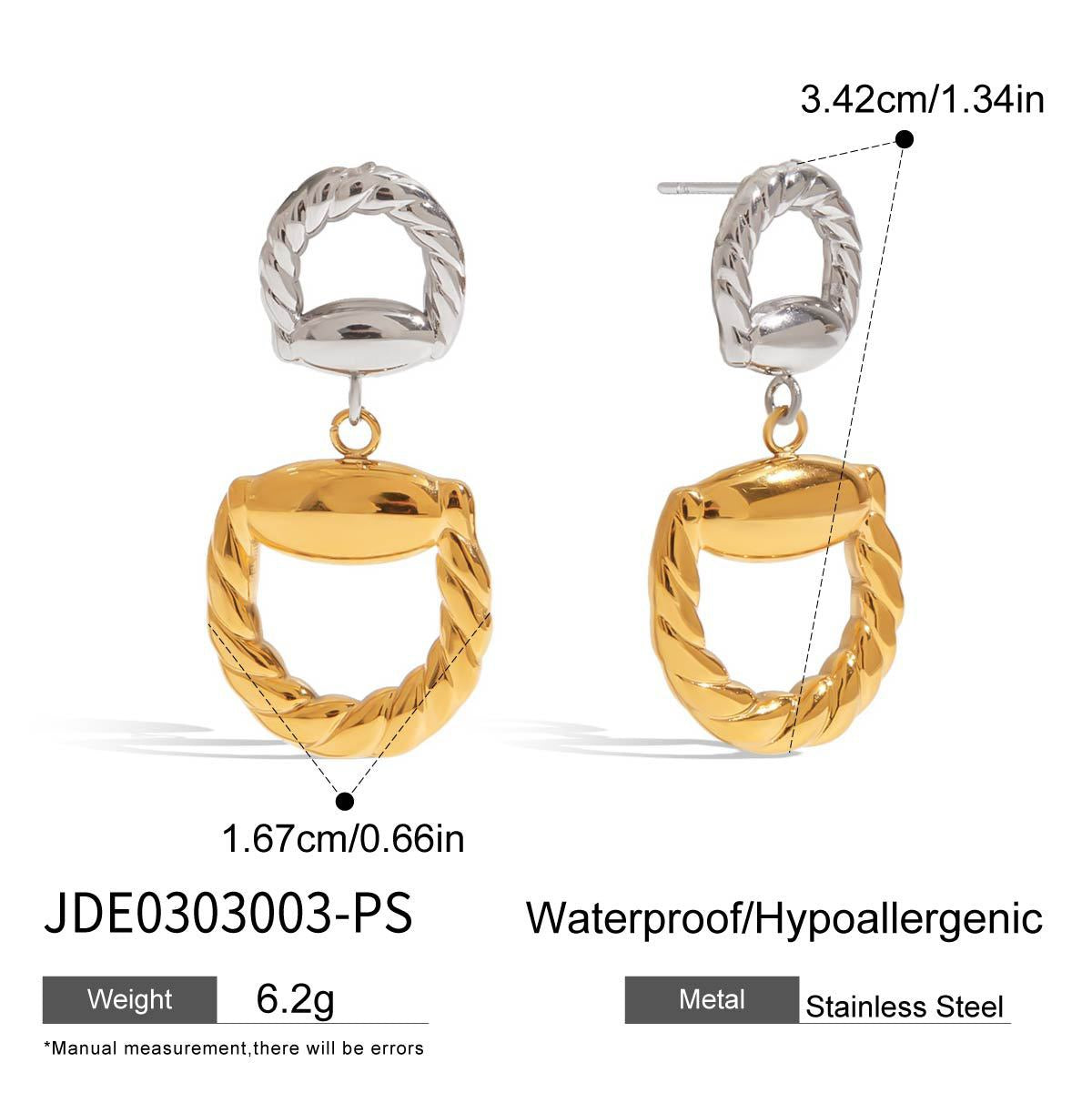 Horseshoe earrings