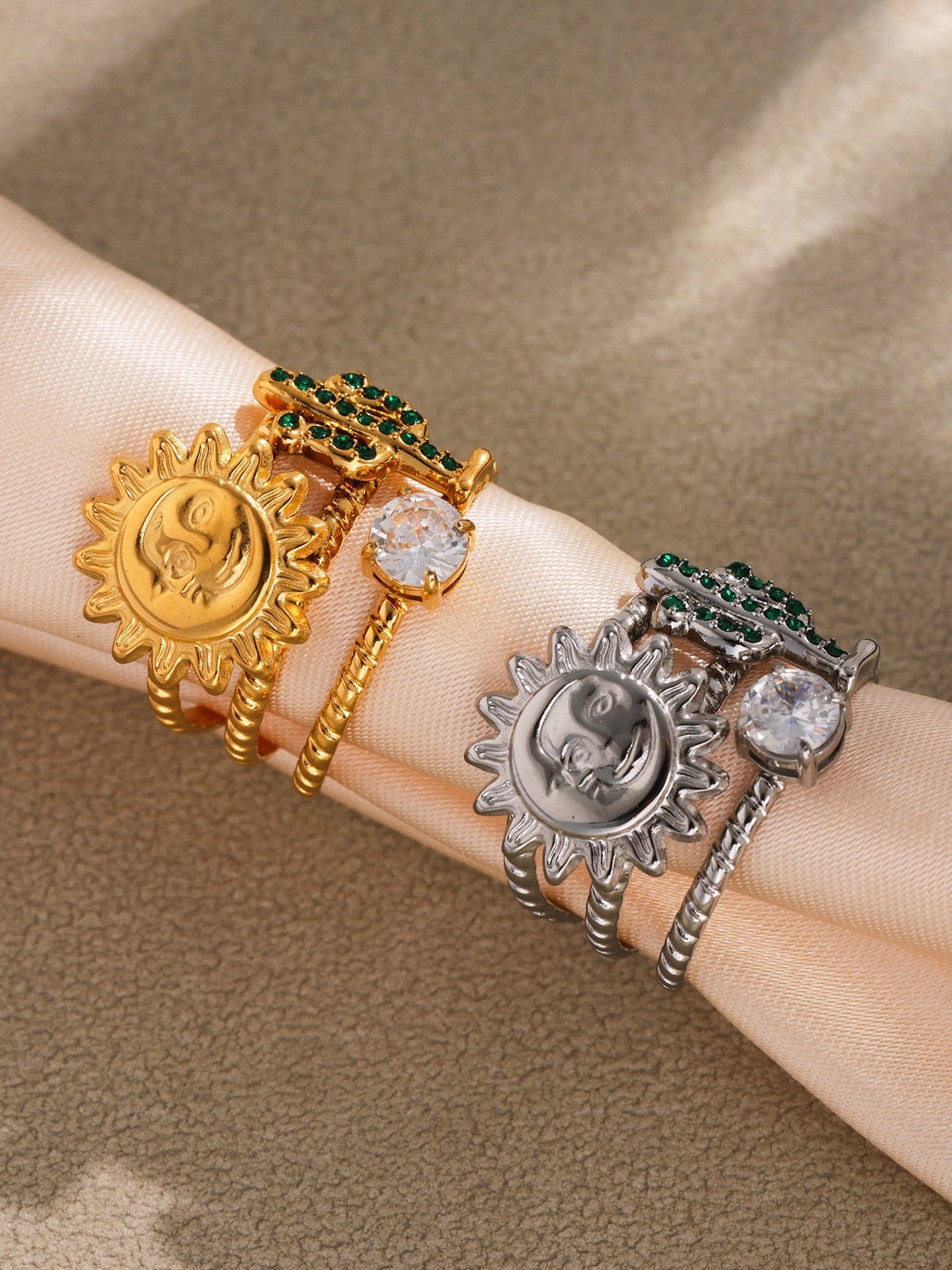 Cactus sun rings