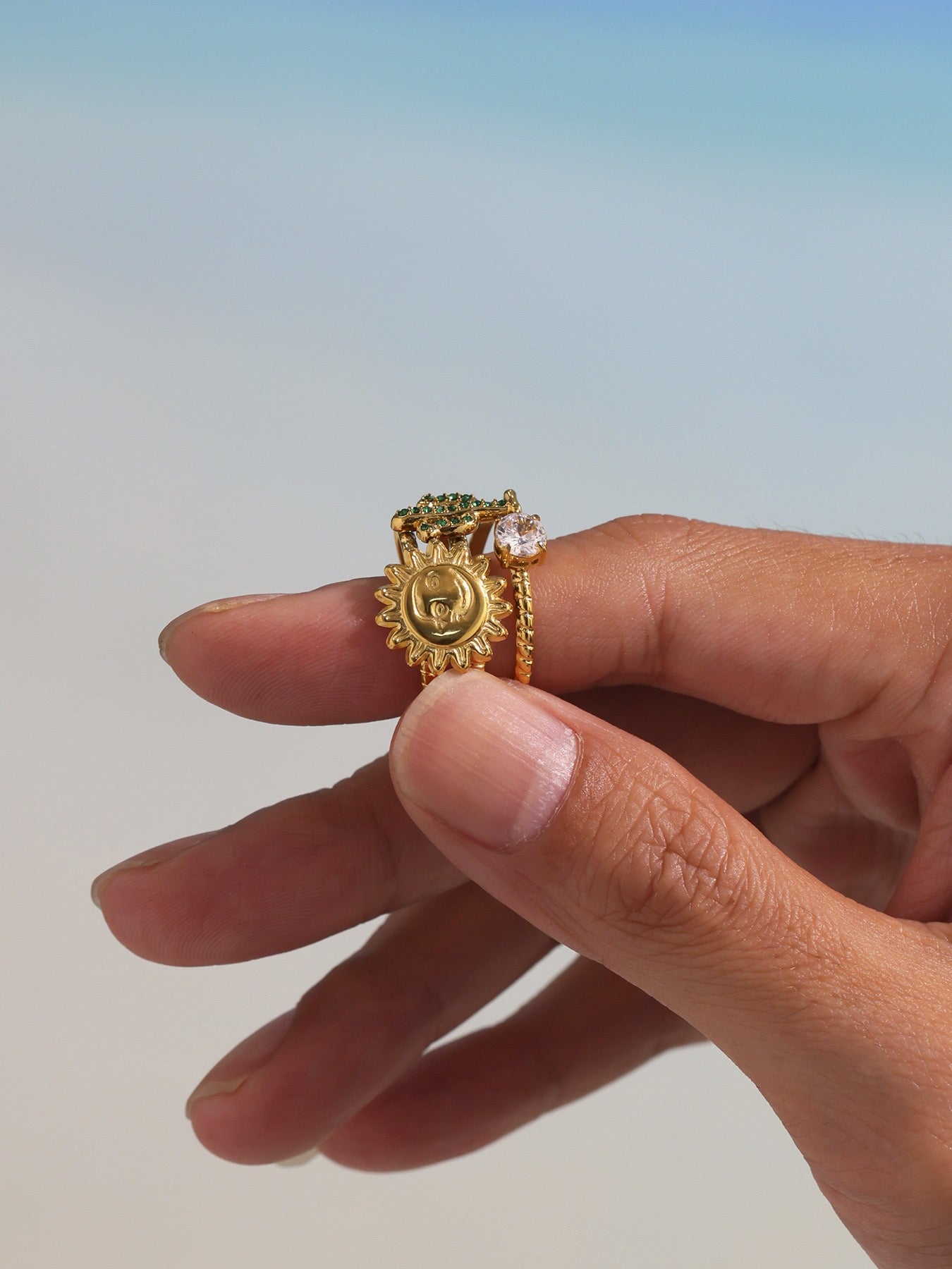 Cactus sun rings