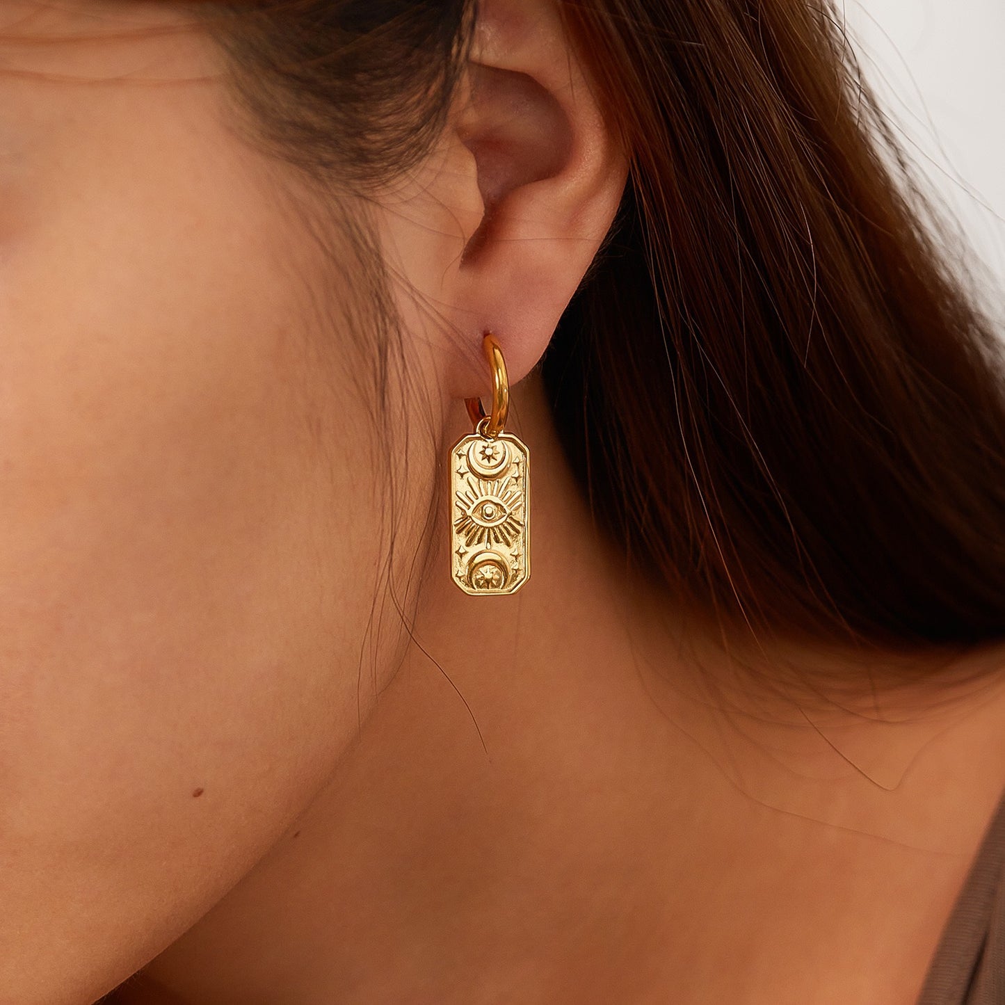 Eyes universe earrings