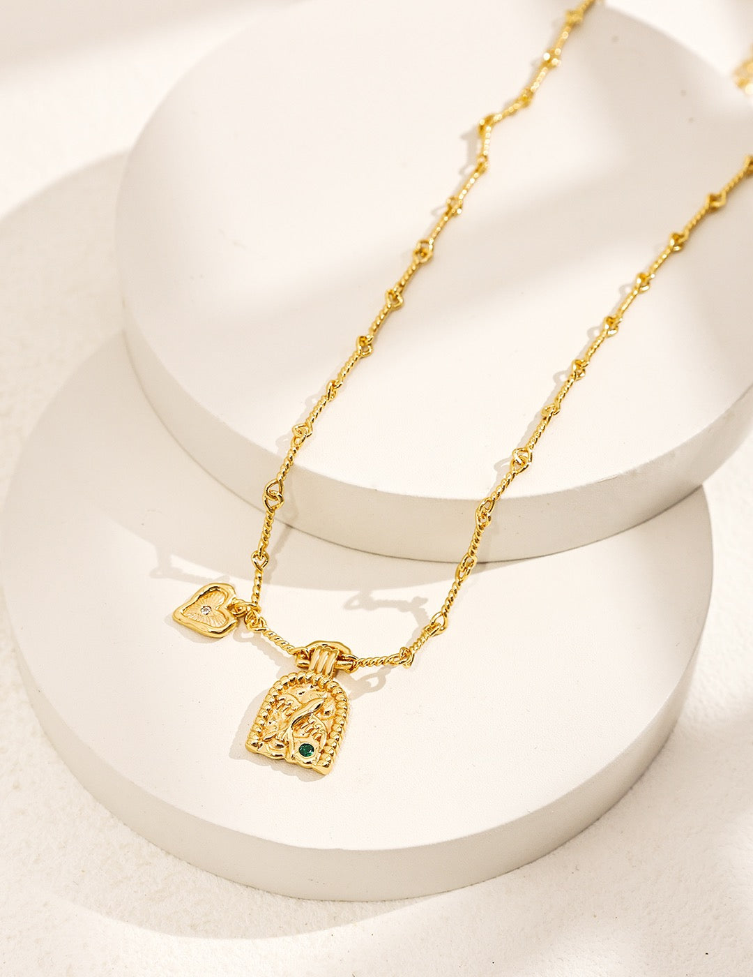 Robby Flying heart necklace