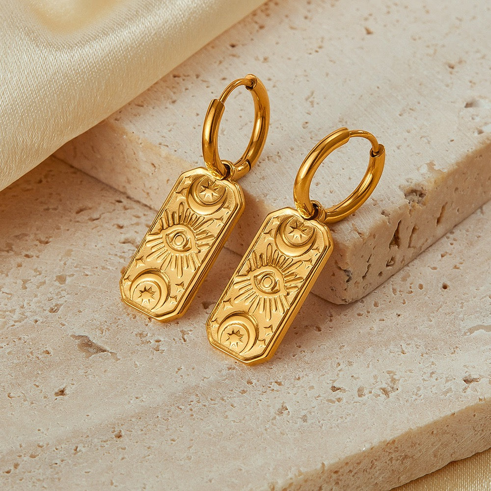 Eyes universe earrings