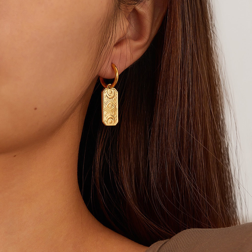 Eyes universe earrings
